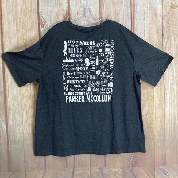 💵NWOT Parker McCollum Gray Tee Men’s Size XLarge - Picture 5 of 8